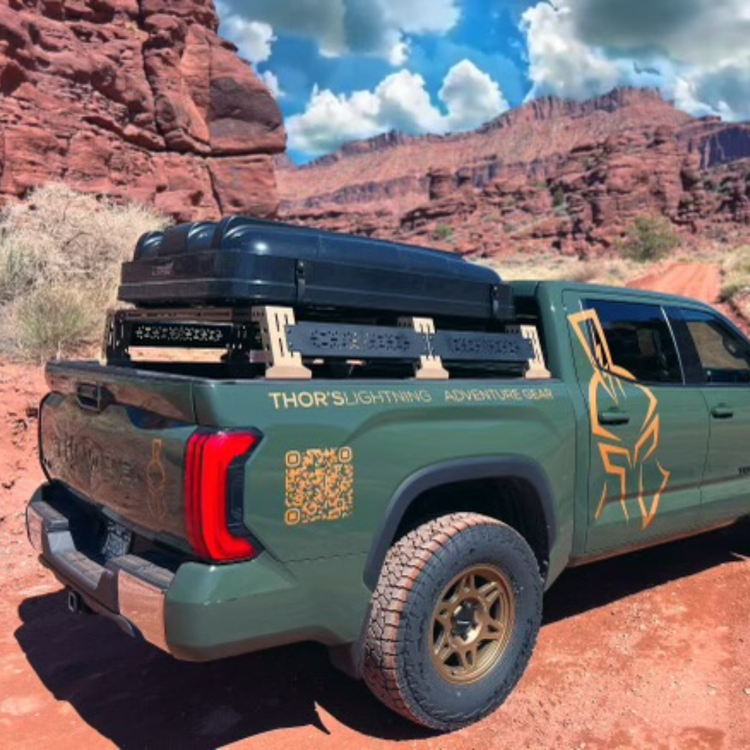 Système de support de lit modulaire Refuge Jeep Gladiator JT 2020-2024 Système de support de lit modulaire Refuge Jeep Gladiator JT 2020-2024